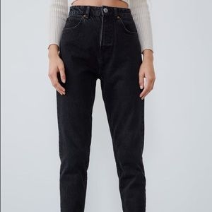 🖤 Zara black mom jeans 🖤